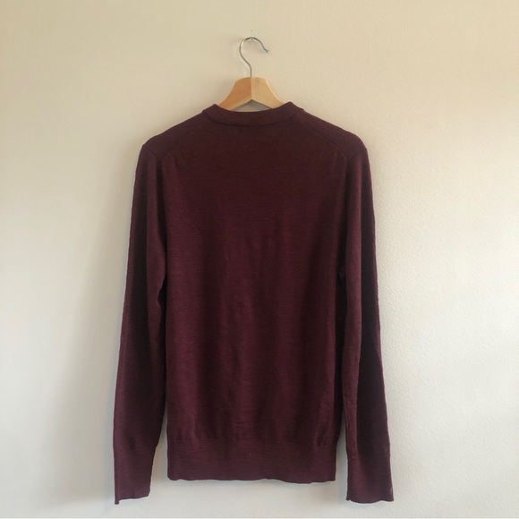 Banana Republic Extra Fine Merino 3 button Henley - M - Picture 5 of 5